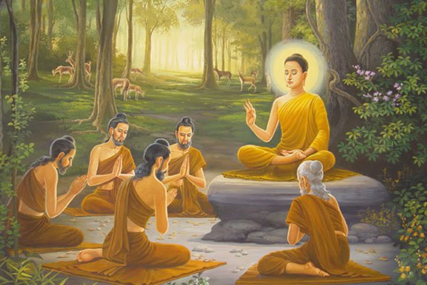 Phật và 5 đệ tử đầu tiên